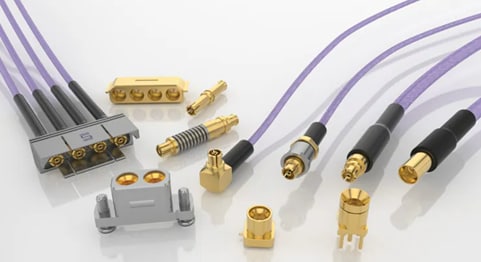 資訊圖 - Samtec 18GHz至110 GHz射頻互連解決方案